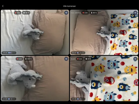Lullink på iPad: fire værelser på én gang