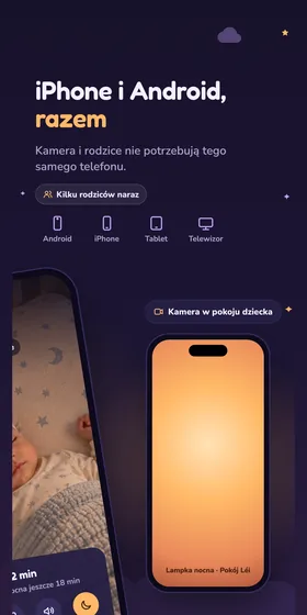 iPhone i Android, razem. Kamera i rodzice nie potrzebują tego samego telefonu.